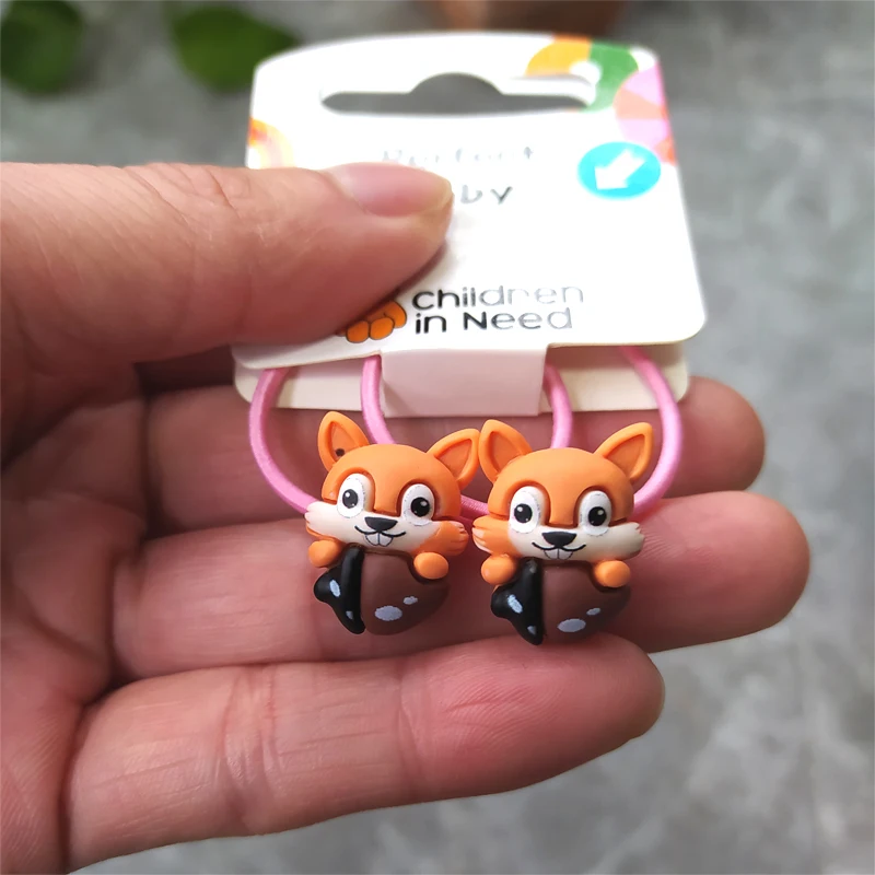 Детские эластичные резинки для волос 2 шт