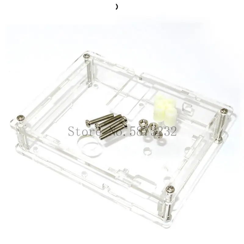 Transparent Acrylic Case Shell Housing For LCR-T4 Mega328 M328 Transistor Tester Capacitance ESR Meter DIY Kit | Электронные