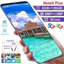 Global Version Note9 Plus 5.8-inch 5G Smart Camera Phone 6GB+128GB 4800mAh Face Fingerprint Unlock Dual SIM Dual Standby (4)