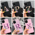 Чехол для Samsung Galaxy Note 10 Lite SM-N770F, силиконовый чехол с 26 буквами для телефона Samsung S10 Lite SM-G770F note10 lite