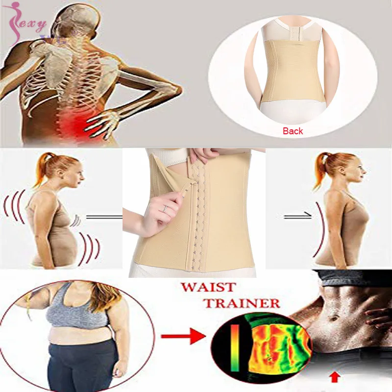 SEXYWG тренажер для талии Cincher послеродовой пояс женщин power Hot Body Gym Shaper под грудью