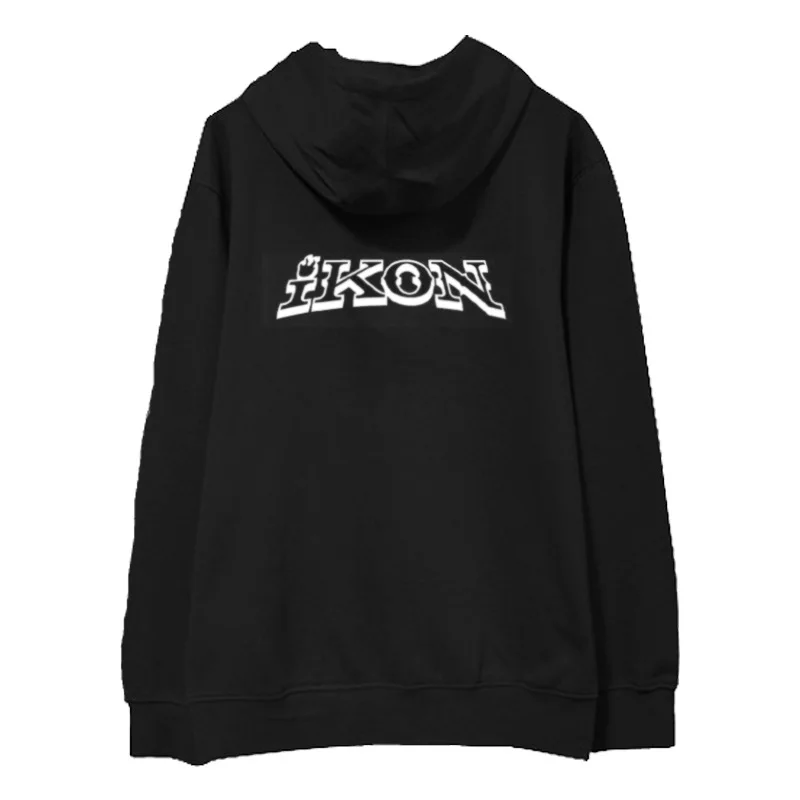Толстовка с капюшоном для концерта KPOP IKON новинка Детская толстовка детского