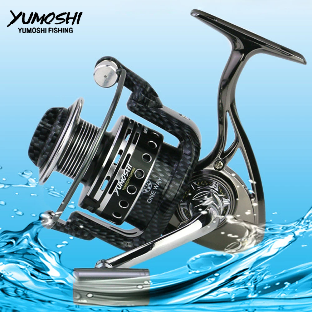 Рыболовная катушка с алюминиевым корпусом 13 + 1 шарикоподшипник 1000 7000|Рыболовные