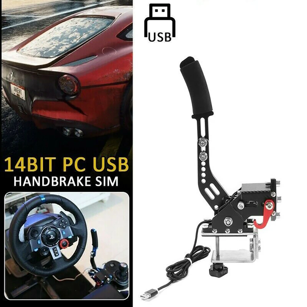 14 бит PC USB ручной тормоз SIM для гоночных игр G25/27/29 T500 FANATECOSW внедорожник|bumper splitter|front