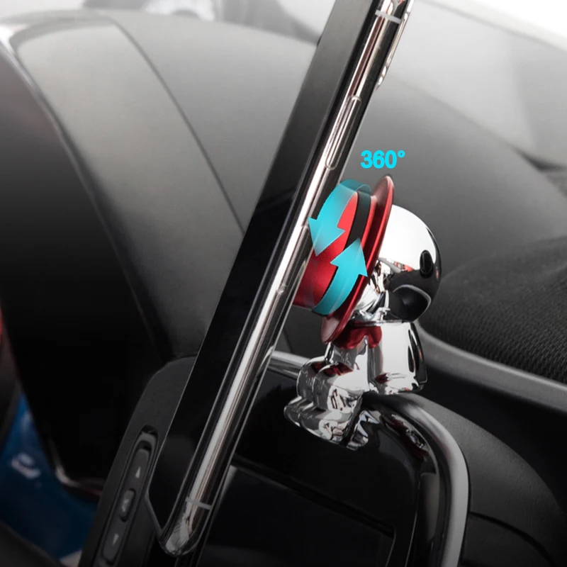 Магнитный держатель телефона в автомобиль креативная навигационная подставка