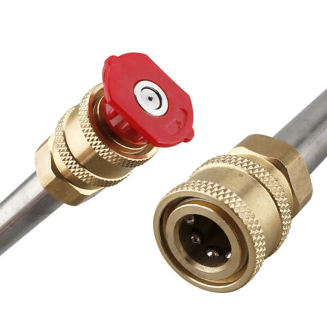 

Car Pressure Washer Jet Lance K1-K7 Pressure Spray Tips Wand Nozzle Wash