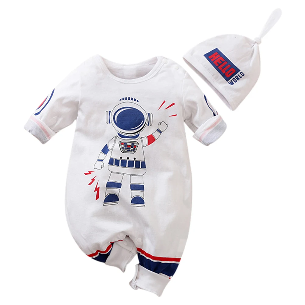 Костюм для косплея астронавта мультяшный Детский комбинезон фланелевый