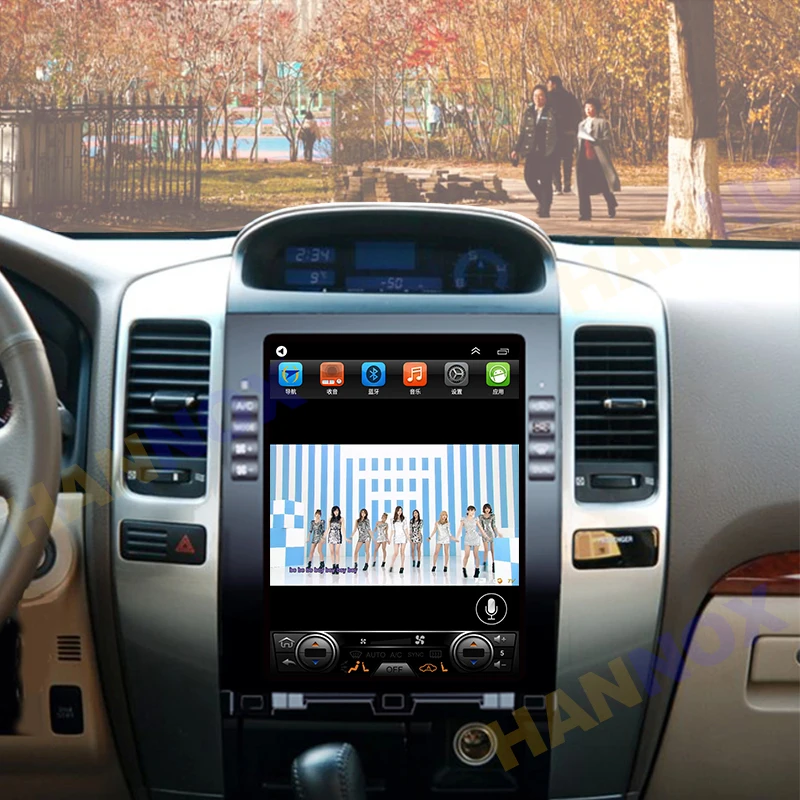 

Автомагнитола с GPS-навигацией для Toyota Land Cruiser Prado 120, 150, 2002, 2003-2009, мультимедийный плеер Carplay RDS DAB DSP