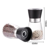 high quality glass coffee bean grinder manual coffee grinder hand retro grindercoffee spice burr mill with ceramic home kitchen