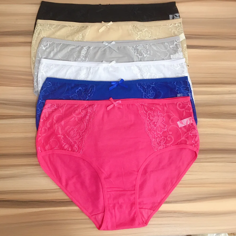 2 шт. женские хлопковые трусы размеры 2XL/XXXXL | Женская одежда