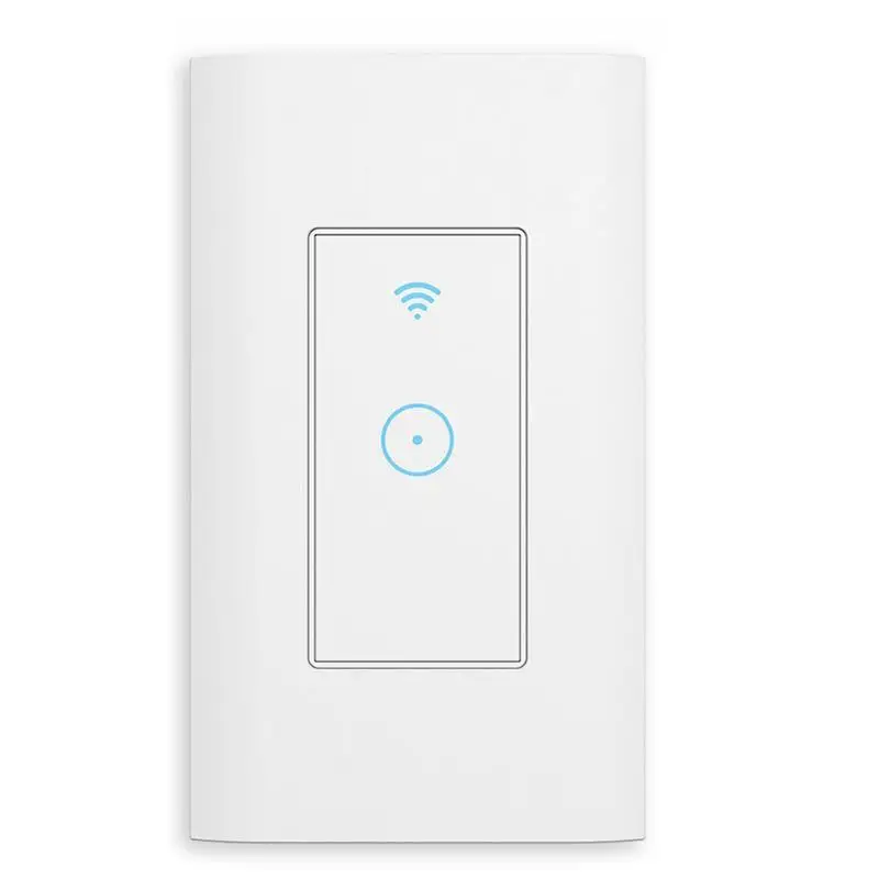 Умный Wi Fi светильник настенный выключатель работает с Alexa Google Home IFTTT безопасность