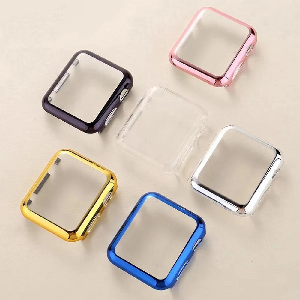 Чехол для Apple Watch band apple watch 4 5 чехол 44 мм/40 мм ремешок iwatch 3 42 38 защитная оболочка