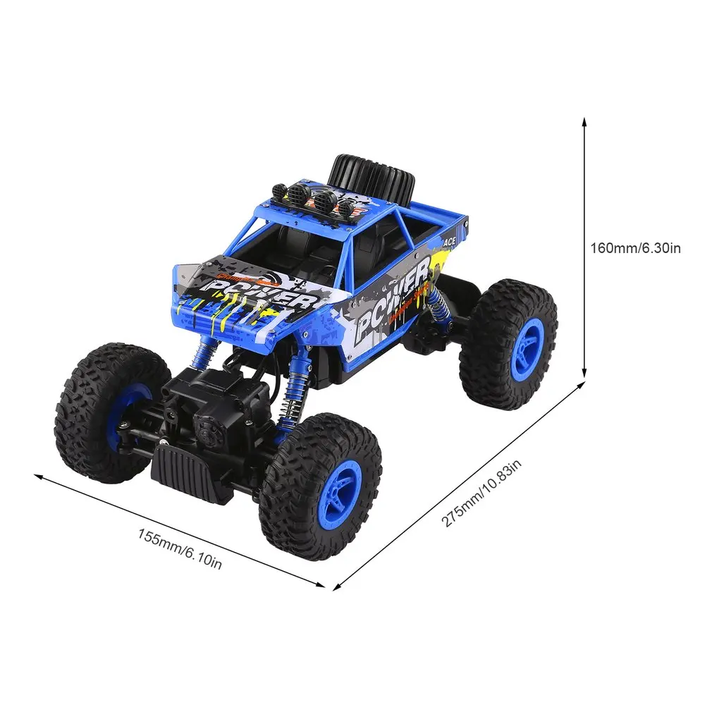 1:18 Электрический внедорожный король обратились подняться RC автомобиль Высокое