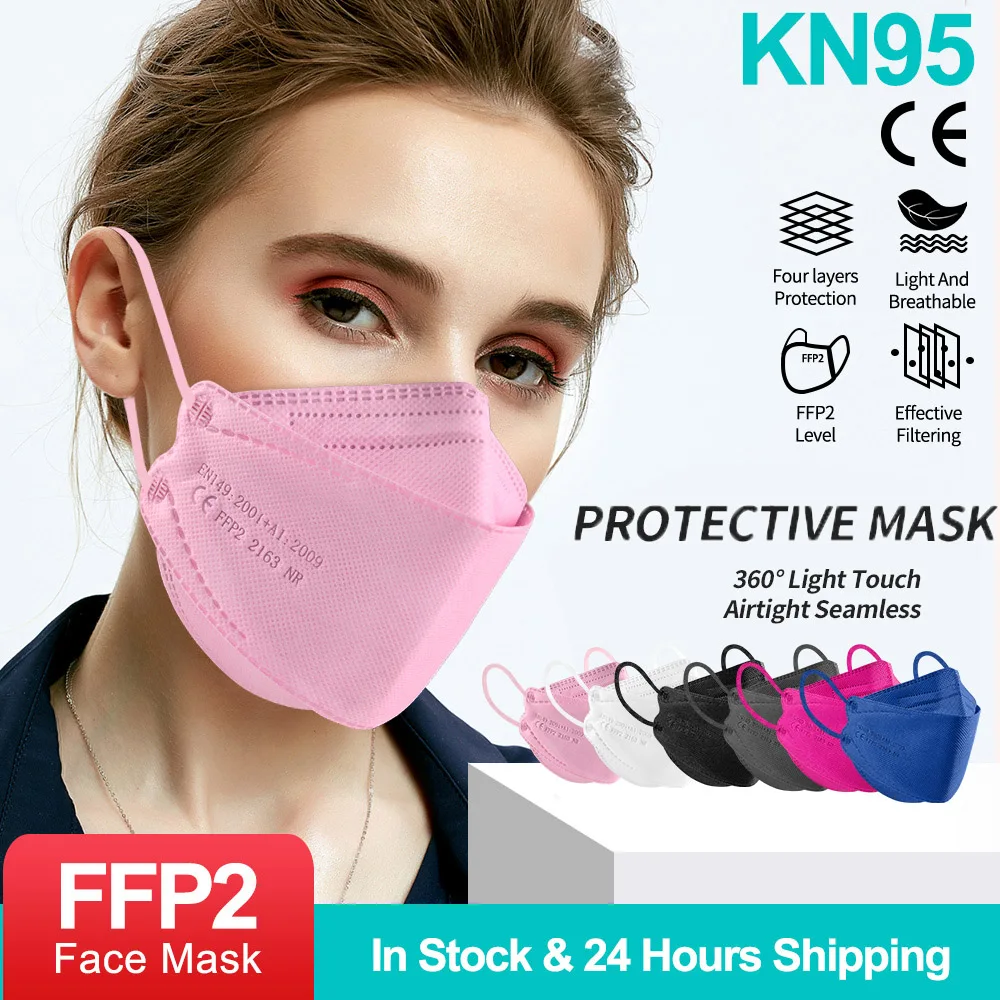 Корейские сандалии с открытыми ffp2 Mascarillas Безопасность ffp2mask защитный fpp2 kn95 рот