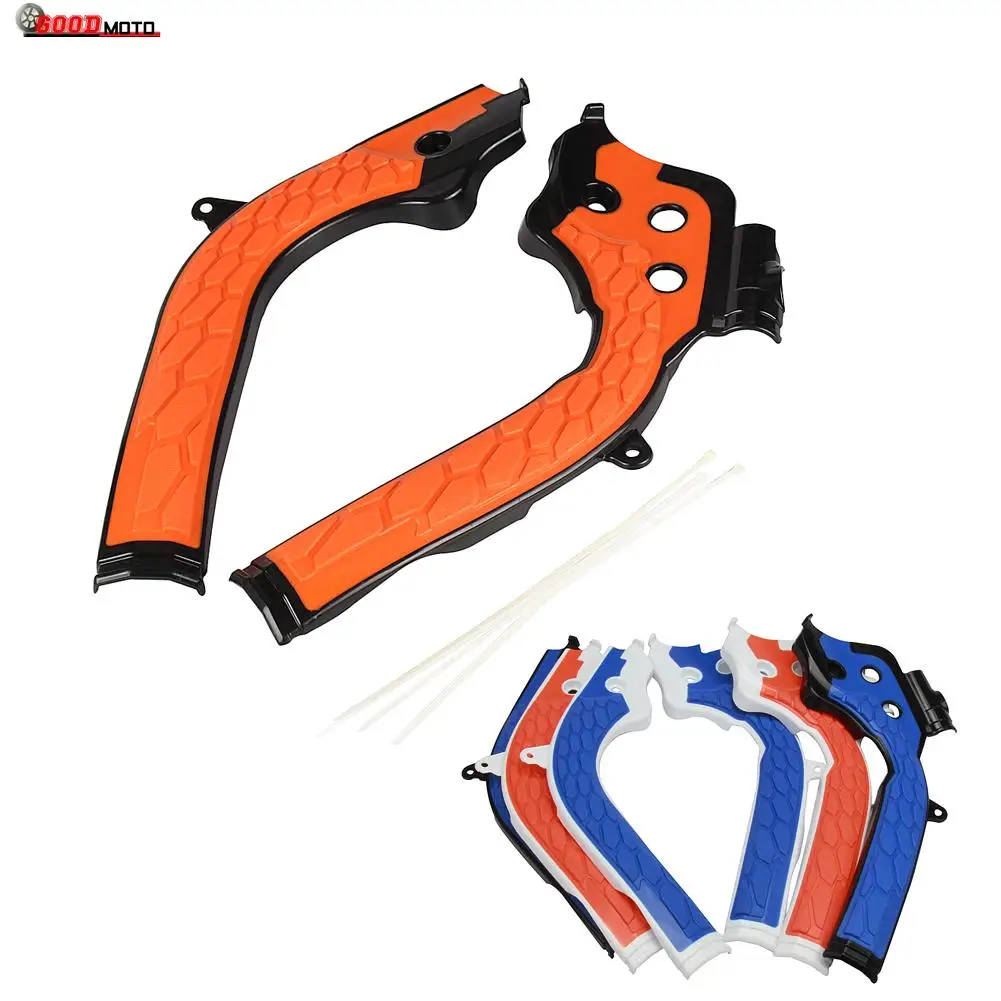 

X-Grip Frame Guard Protection Cover For KTM SXF EXC EXC-F For Husqvarna TE FE FC SX SXF EXC EXC-F 125-450 Dirt Bike MX Motocross