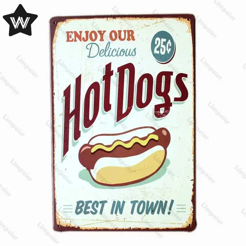 Металлический знак для барбекю Жестяная Табличка настенная наклейка