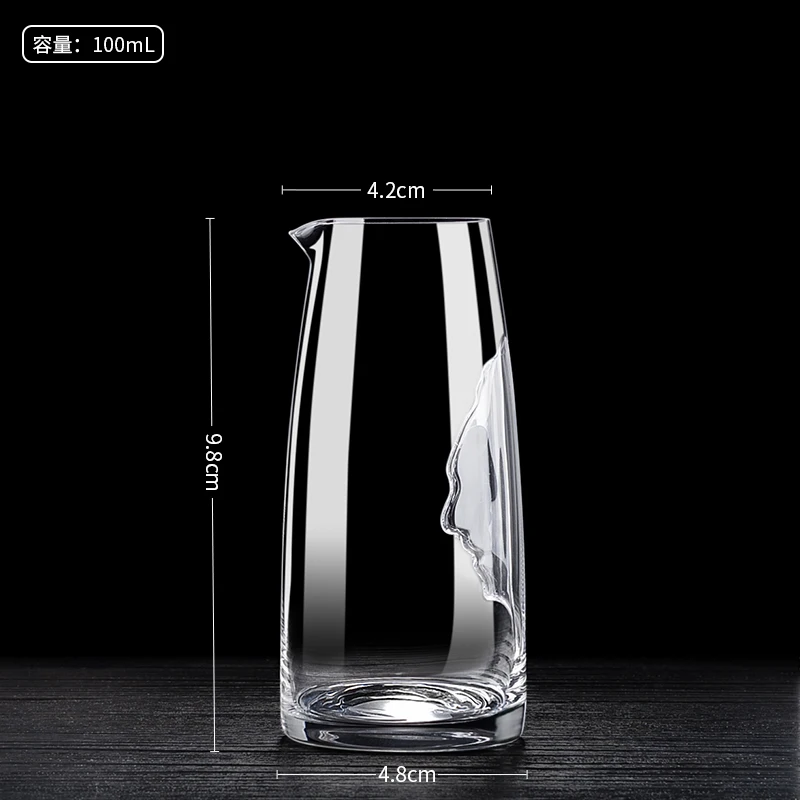 

Crystal Transparent Wine Separator Household High Grade Large Wine Separator Family Bar Carafe Decante Kitchens Gadgets DM50WS
