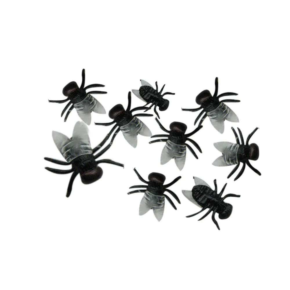 

Jonggo 20 шт., Хэллоуин, пластиковые игрушки-шутки, украшение, реалистичное праздничное украшение # 30ph