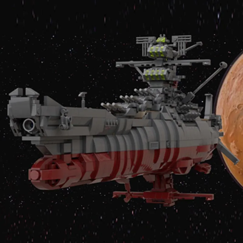 

2020 New MOC-31693 The Star Space Ship Series Wars Space Battleship Yamato Technic Building Blocks Bricks Kid diy Toy Birthday