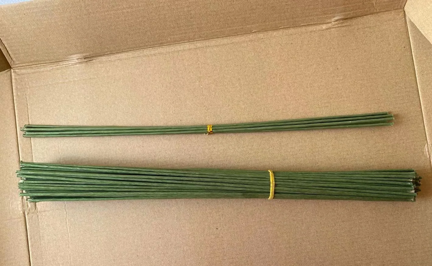 12 шт. 40 см длинный стебель цветка цветами на вязаном крючком запчасти Цветочный