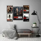 Картина на холсте Mad Men, постеры и принты для ТВ-сериала, ВИНТАЖНЫЙ ПЛАКАТ для гостиной, декоративный домашний декор