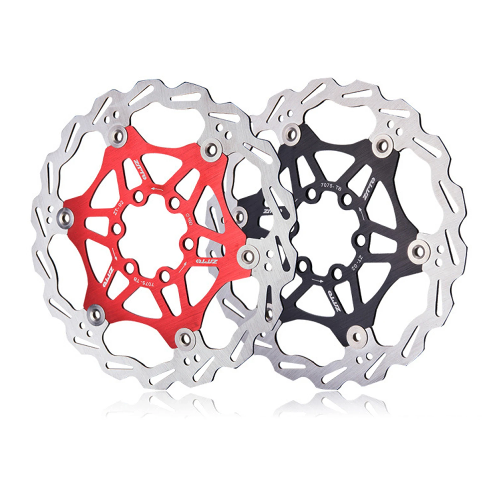

160mm Bike Bicycle Disc Brake Rotor with 6 Bolts Lightweight Stainless Steel Hydraulic Bicycle Brake Rotors