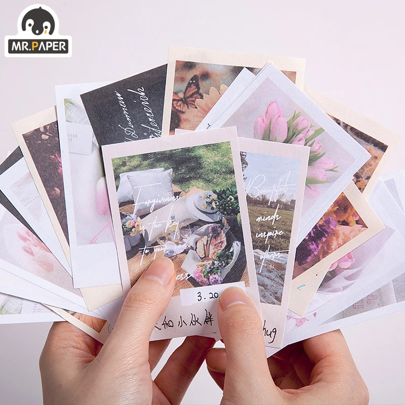 Mr.Paper Sunflower Botany Memory Series блокноты для записей в виде листьев дневник записная