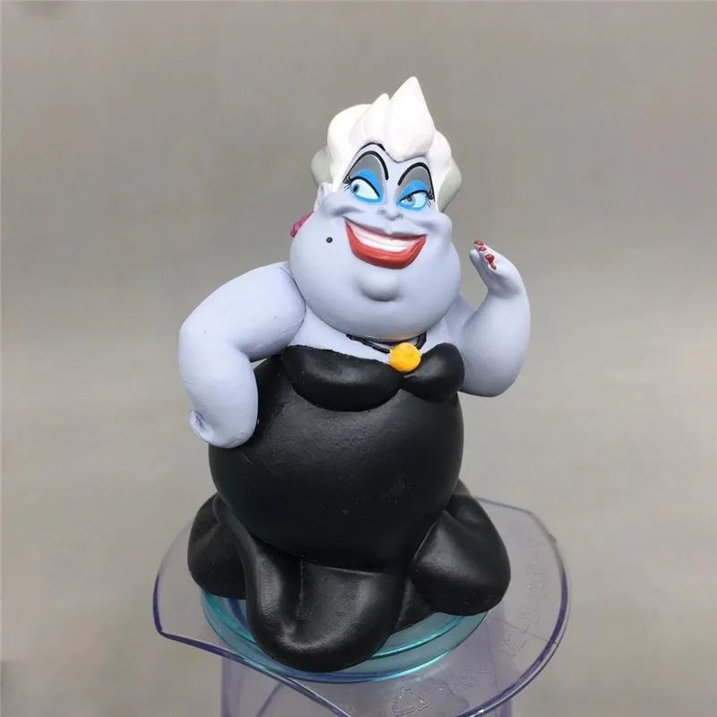 

4-9cm 7pcs/Lot The Little Mermaid Princess Ariel Sebastian Flounder Fish King Triton Scuttle Ursula Figure Model Toys Gifts