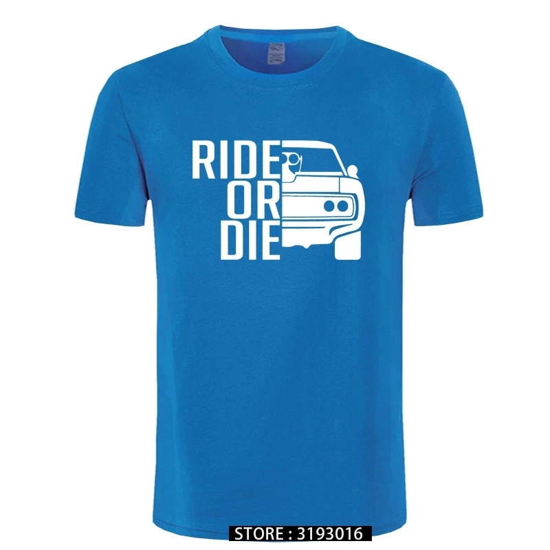 Летняя модная Форсаж футболка мужская с коротким рукавом из органического