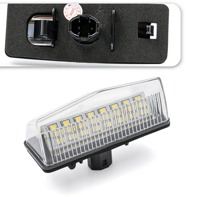 18-SMD светодиодный номерного знака светильник лампы для TOYOTA Camry XV40 / Yaris XP10 Echo Prius NHW11
