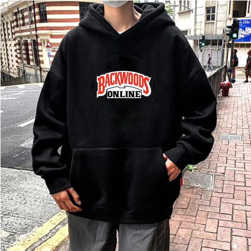 Толстовка с капюшоном Backwoods модные толстовки надписью онлайн уличная одежда