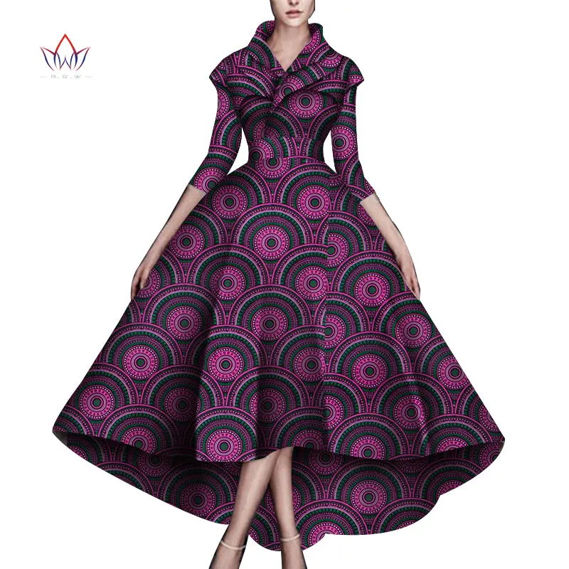 Женские платья в африканском стиле для свадебной вечеринки женщин длиной до