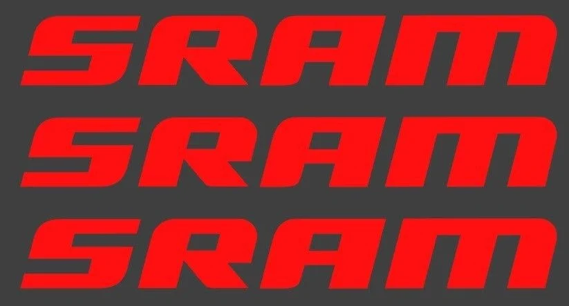 Комплект из 2 предметов одежды: SRAM велосипедная амортизационная вилка наклейка