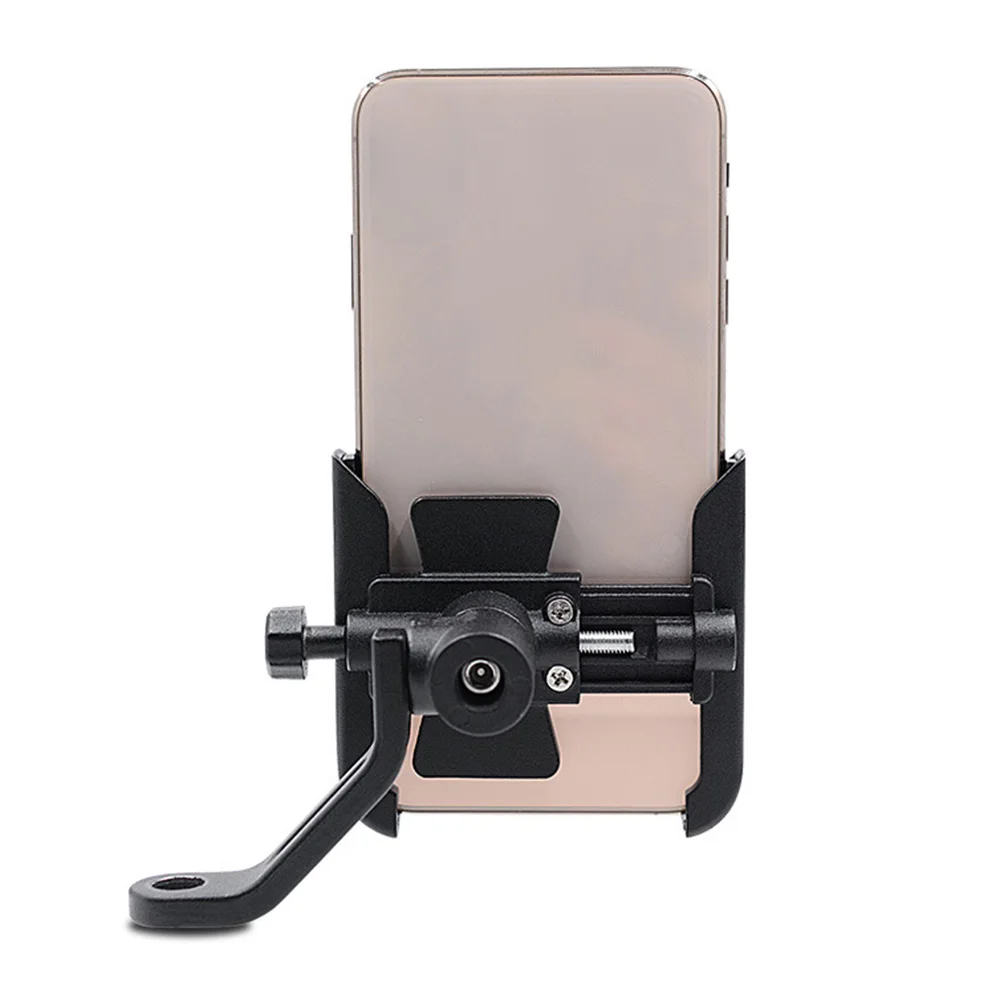 

Aluminum Alloy Motorcycle Phone Holder Adjustable Motorcycle Bicycle Handlebar for 4-6.5inch Phone Mount High Quality Durable