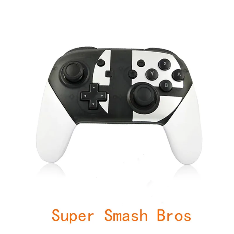super smash Bros Для Switch Pro Bluetooth беспроводной контроллер для NS Splatoon2 пульт дистанционного управления геймпадом для kingd Переключатель консоли джойстик - Цвет: super smash Bros