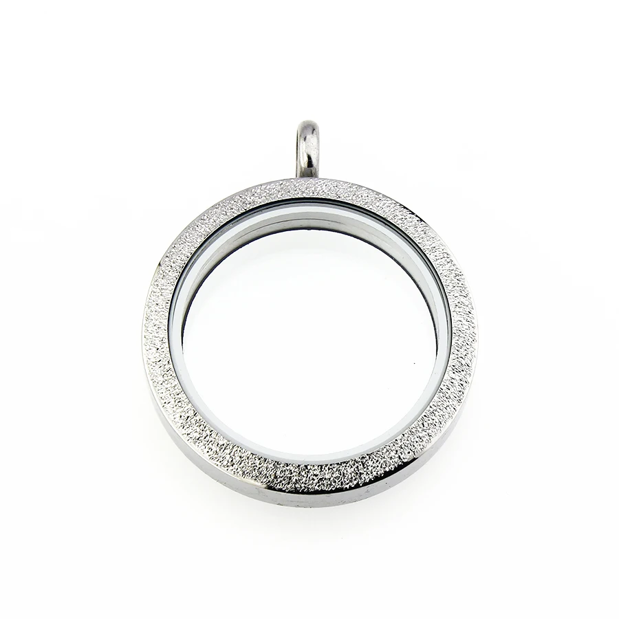 30 мм Нержавеющая сталь Магнитный стеклянные парящие Медальоны Подвески