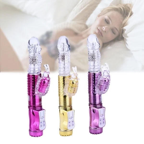 Thrusting Waterproof Wireless Quiet Bee Vibrator Multispeed Massager Female Sex Toy | Красота и здоровье