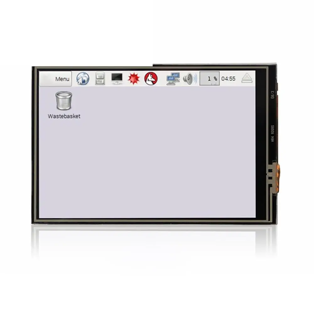 3 5/5 дюймов HDMI-совместимый мини сенсорный экран 480*320 ЖК-дисплей ABS чехол для Raspberry Pi