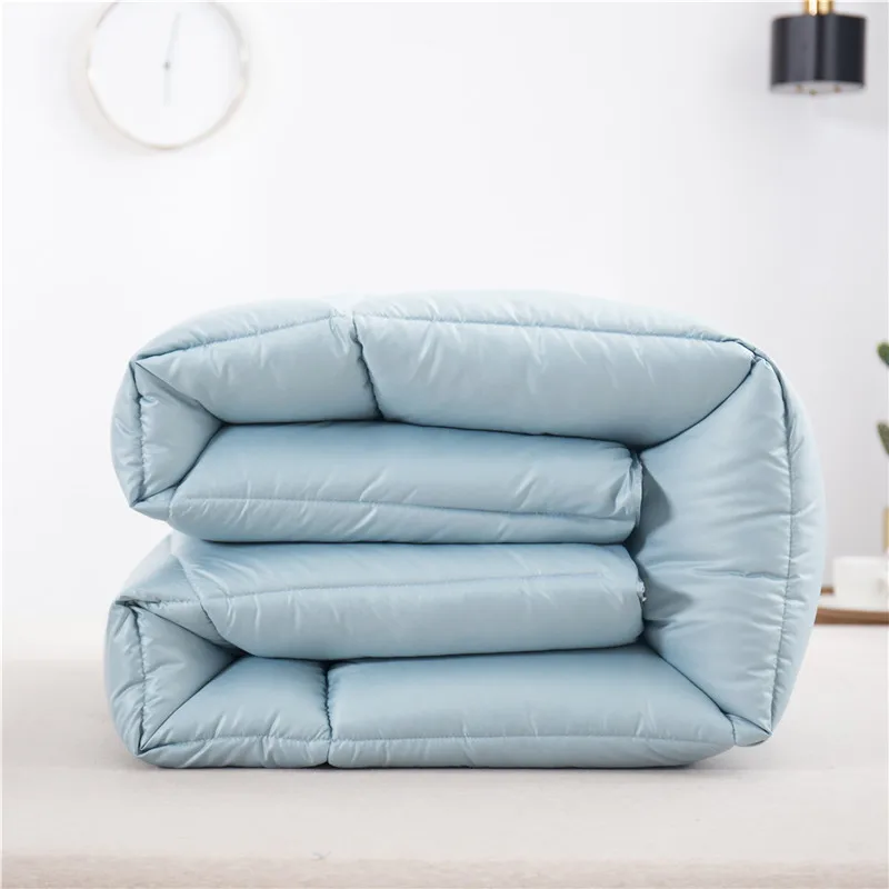Зимние пододеяльники с искусственными перьями утолщенные из 100% хлопка чехол для