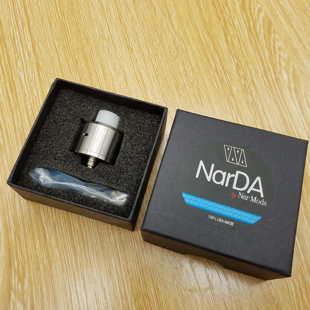 Распылитель NarDA RDA 316 из нержавеющей стали DIY Rebuidable капающий атомайзер Peek изолятор