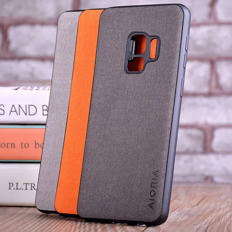 Чехол для Samsung Galaxy S8 S9 S10 plus жесткий чехол из кожи и ТПУ телефона | Мобильные