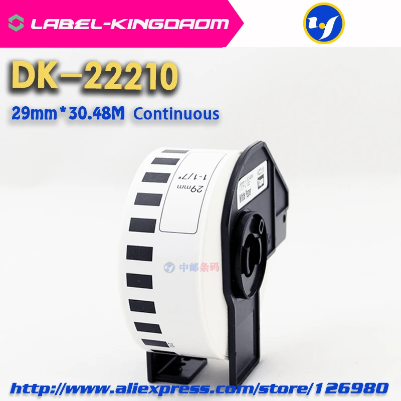 5 рулонов совместимые с Brother ярлыки желтого цвета соответствуют ярлыкам 29 мм * 30 48