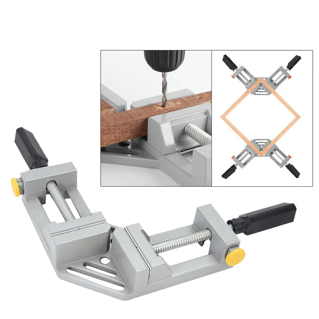 Быстрый зажим угловой для дерева металла под прямым углом 90 сварочный инструмент