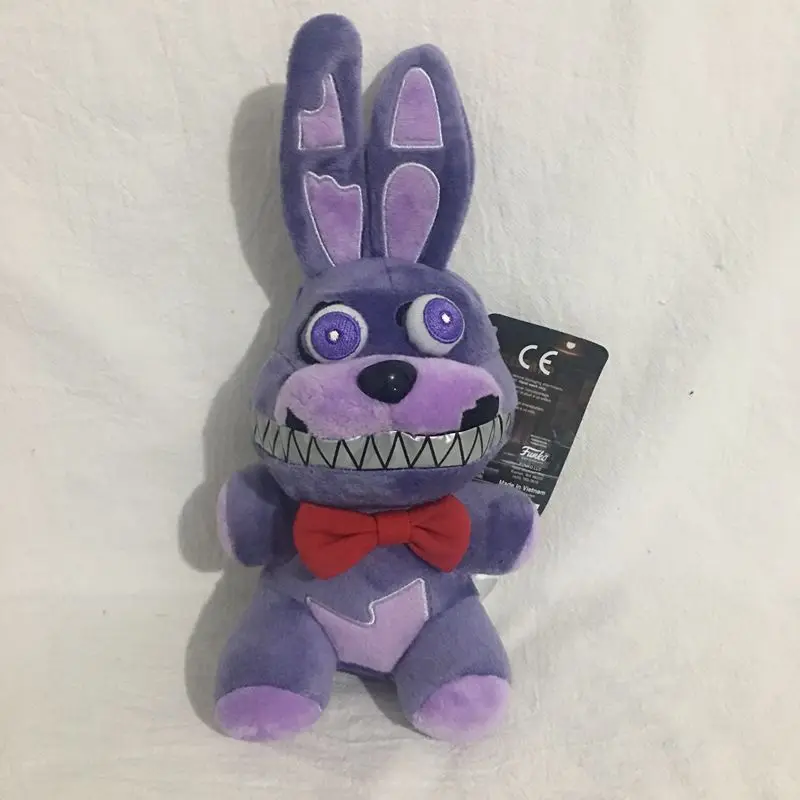 Фиолетовый 25CM Five Nights at Freddy's Springtrap FNAF Plush Stuffed Toy - Цвет: Фиолетовый