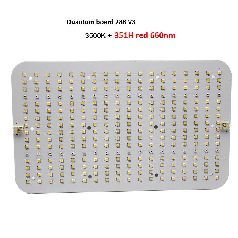 Samsang led 288 шт. Квантовая плата QB288 V2 PCB с LM301B 660nm Lh351H LM561C 3000K diy led растение растут свет