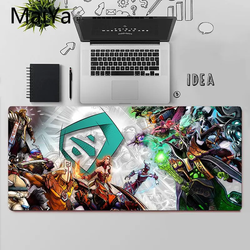 

Maiya Top Quality DOTA 2 Office Mice Gamer Soft Mouse Pad Free Shipping Large Mouse Pad Keyboards Mat