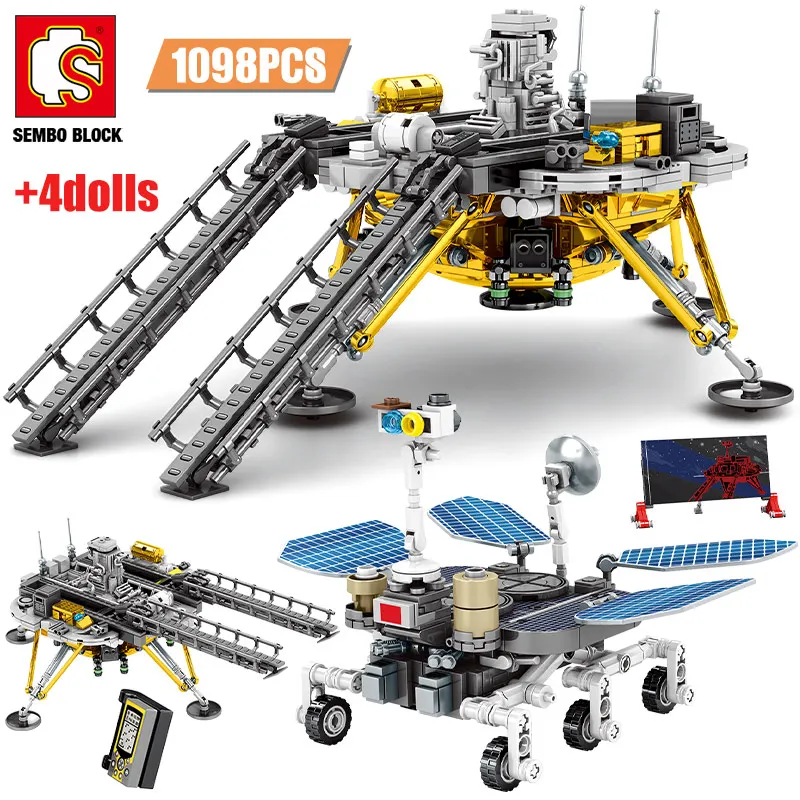 

SEMBO техническая Лунная Lander Schepper Ruimtevaart понижающая микросхема развивающая модель