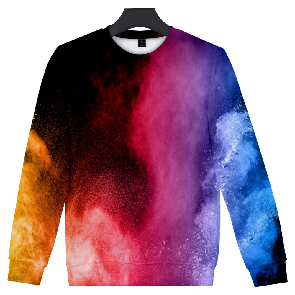 

Свитшот мужской/женский с круглым вырезом и 3D-принтом, размеры до 4XL