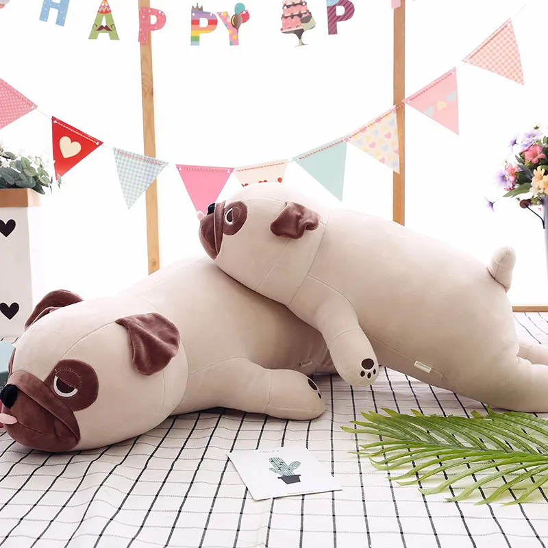 55 см новые милые животные Kawaii собака кукла детская подушка для сна подарок на