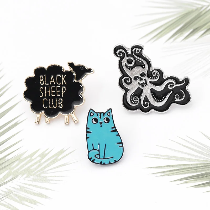 Оптовая продажа мультфильм кошка маленькая овечка Осьминог ДЛЯ Woemn прекрасная